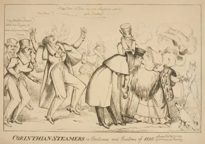 Corinthian Steamers Or Costumes And Customs Of 1820