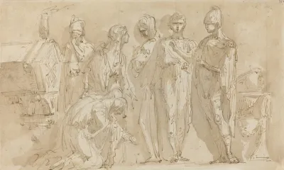 Coriolanus Before The Women Of Rome