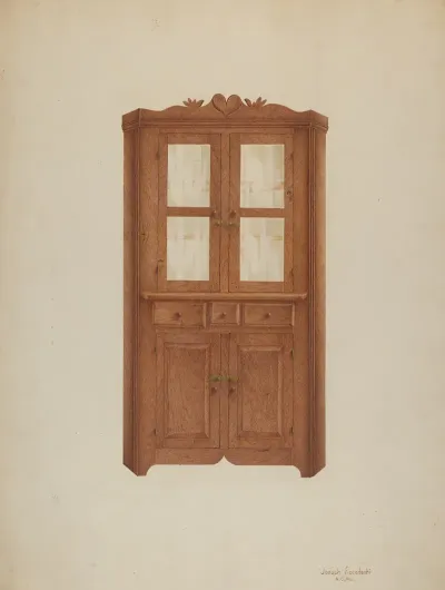 Corner Cupboard 12