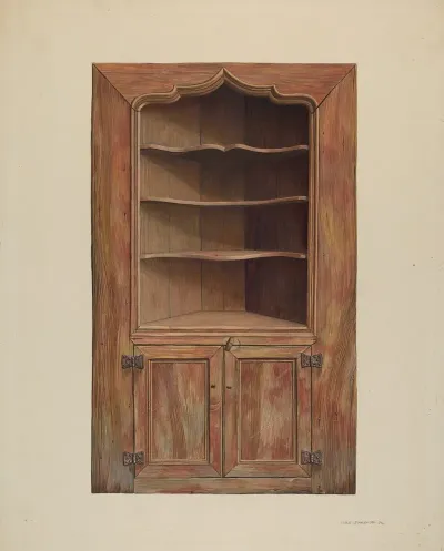 Corner Cupboard 14