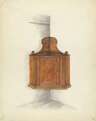 Corner Cupboard 15
