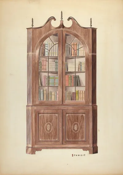 Corner Cupboard 17