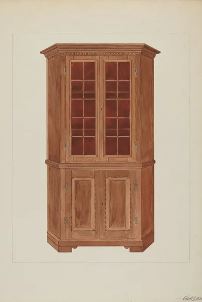 Corner Cupboard 6
