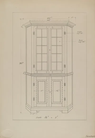 Corner Cupboard 7