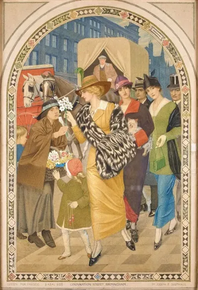 Corporation Street Birmingham In March 1914