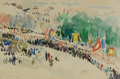 Corpus Christi Procession In Torun