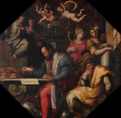 Cosimo Studies The Taking Of Siena