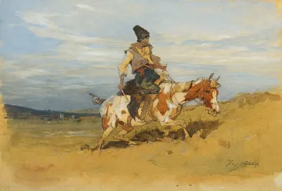 Cossack On Horseback