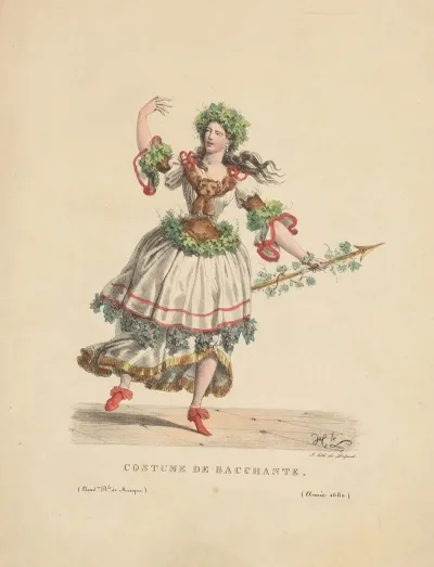 Costume De Bacchante
