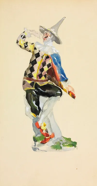 Costume Design For A Jester