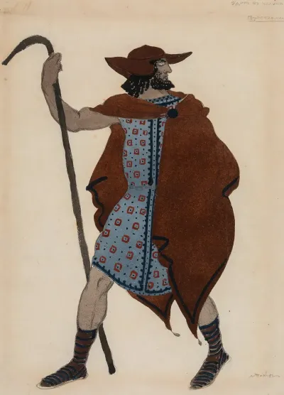 Costume Design For The Foreigner In Oedipus At Colonus