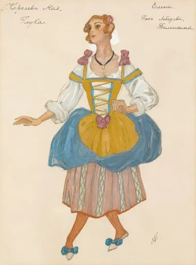 Costume Design For The May Queen I