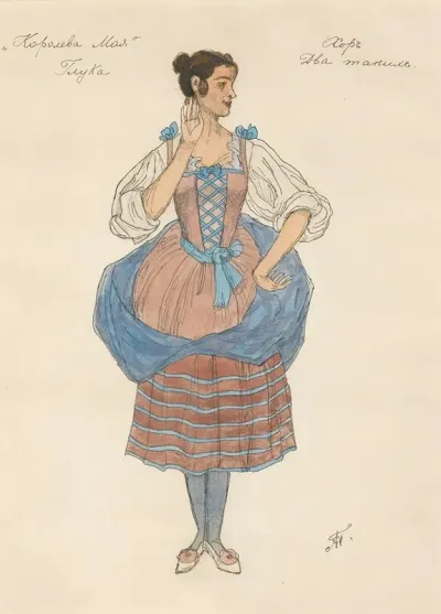 Costume Design For The May Queen Ii