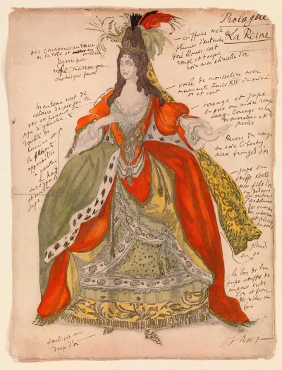 Costume Design For The Queen From Sleeping Beauty