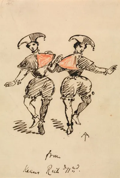 Costume Design For Two Morris Dancers