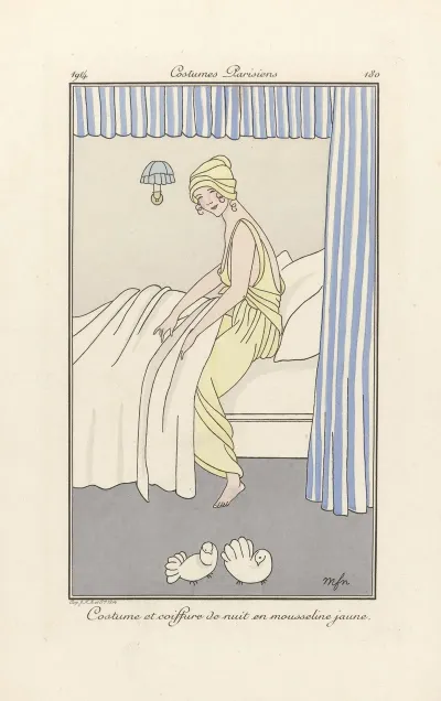 Costume Et Coiffure De Nuit 2