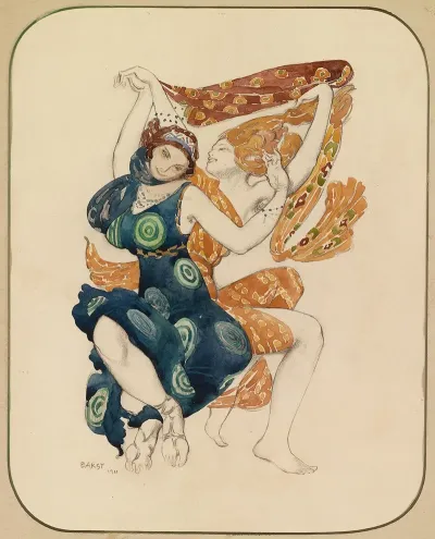 Costume For Narcisse By Tcherepnin