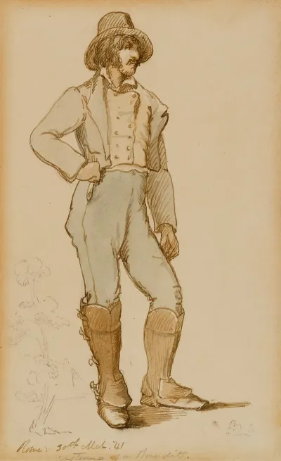 Costume Of A Bandit Rome