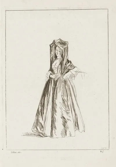 Costume Plate No 208