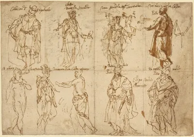 Costume Studies For Sophocles Oedipus Tyrannus