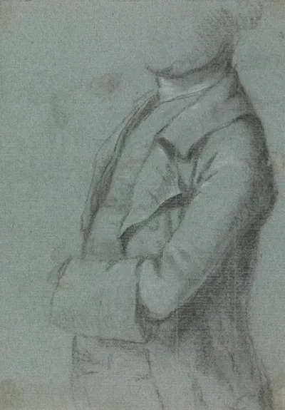 Costume Study For A Portrait Of A Man