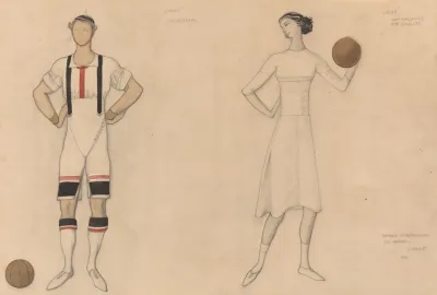 Costume Study For Jeux