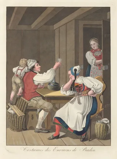 Costumes Des Environs De Baden