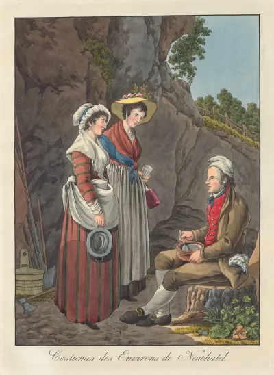 Costumes Des Environs De Neuchatel