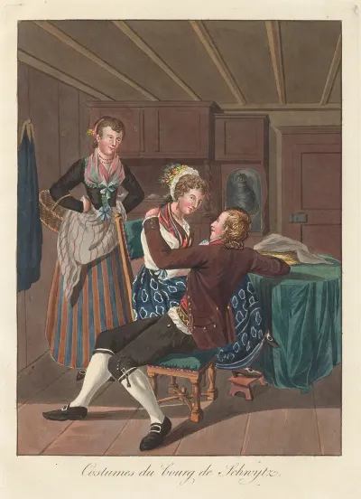 Costumes Du Bourg De Schwytz