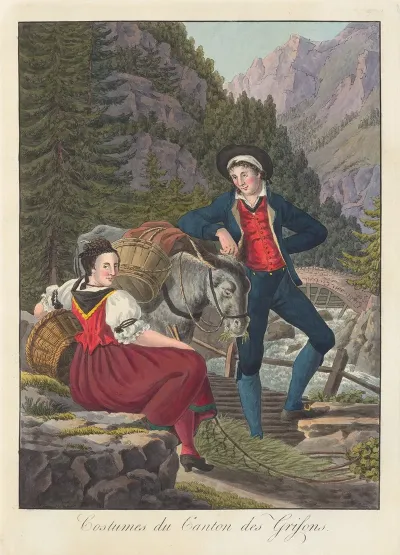 Costumes Du Canton Des Grisons