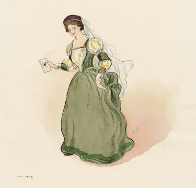 Costumes For Merchant Of Venice Merry Wives Of Windsor And Twelfth Night Pl 04