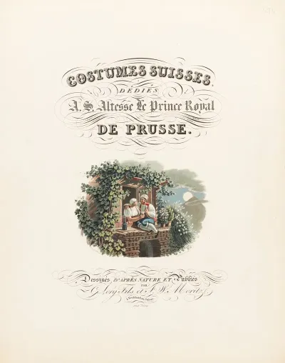 Costumes Suisses Frontispiz