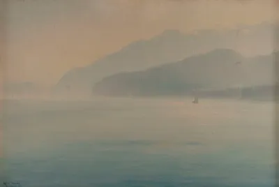 Cote De Sorrente Bleu Et Argent