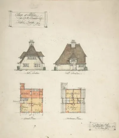 Cottage At Littleton For B M Chamber Esq