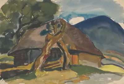 Cottage Below The Mountains