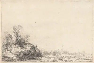Cottage Beside A Canal