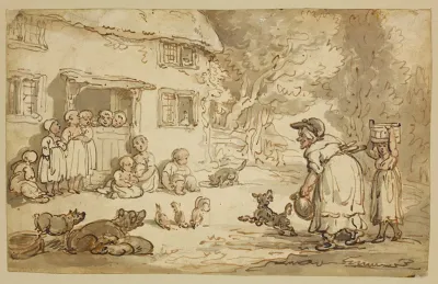Cottage Full Of Children
