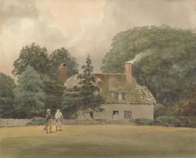 Cottage On The Grounds Of Ayot St Lawrence Hertfordshire