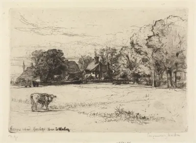 Cottages Behind Horsleys House