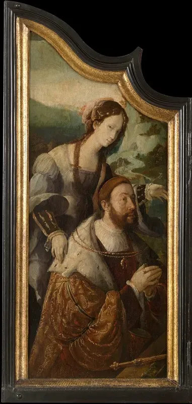 Count Henry Iii Of Nassau With The Tiburtine Sibyl