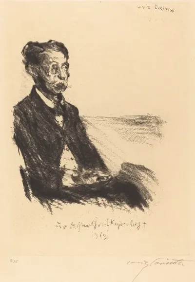 Count Keyserling Bildnis Des Grafen Keyserling