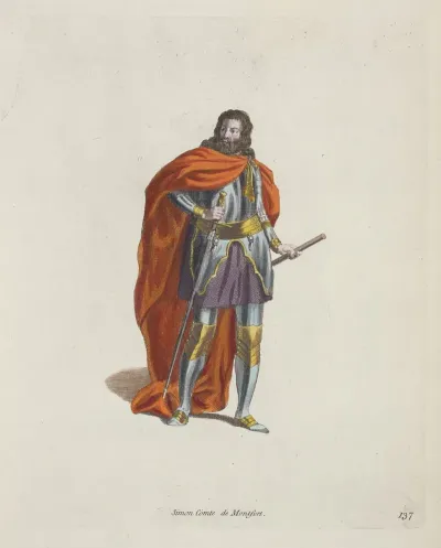 Count Simon De Montfort Simon Comte De Montfort