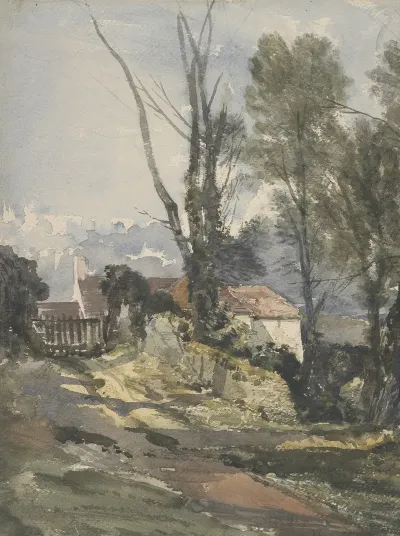 Country House And Lane