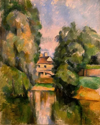 Country House By A River