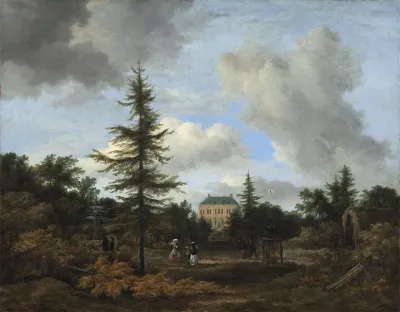Country House In A Park