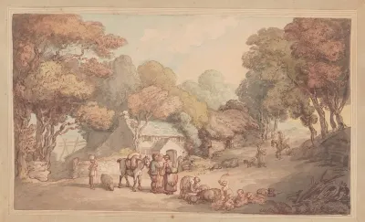 Country Scene In Devonshire