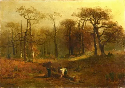 Coupee Dans Un Bois
