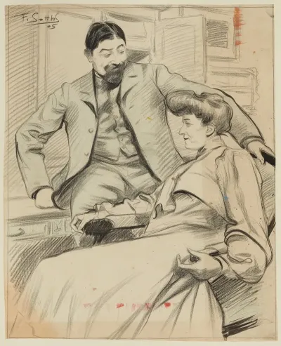 Couple Dans Un Interieur