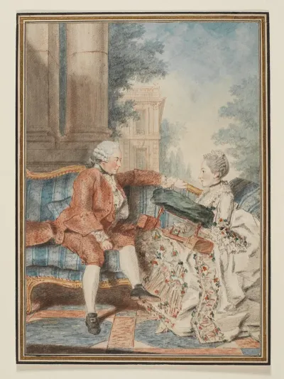 Couple On A Canape