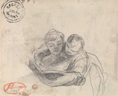 Couple Reading A Book
